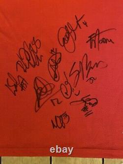 MANCHESTER UNITED LADIES FC Signed Shirt Team WSL COA Ella Toone, Parris