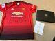 MANCHESTER UNITED Shirt SIGNED by Members of the Squad Aut 18 Boxed & COA