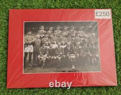 MANCHESTER UNITED Signed PHOTO 16 x 12 1968 EUROPEAN CUP FINAL SQUAD 12 Stars