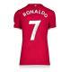 MATCH ISSUE Cristiano Ronaldo Back Signed Manchester United 2021-22 Home Shirt