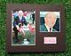 MATT BUSBY MANCHESTER UNITED SIGNED 10 x 8 1968 DISPLAY. EUROPEAN CUP WINNERS