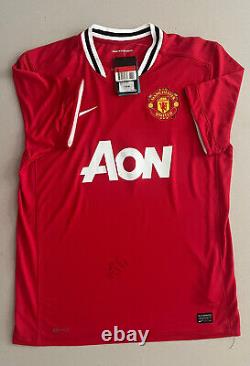 MICHAEL CARRICK, MANCHESTER UNITED FC hand signed shirt AUTHENTICATED