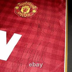 MUFC Certified Framed Ferguson's 2012-2013 Squad Signed Manchester United Shirt