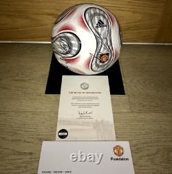 MUFC Hologram COA #36889 Certified Manchester United 2022/2023 Signed Ball