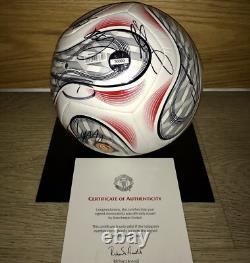 MUFC Hologram COA #36889 Certified Manchester United 2022/2023 Signed Ball