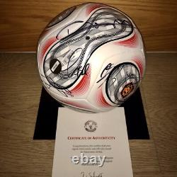 MUFC Hologram COA #36889 Certified Manchester United 2022/2023 Signed Ball