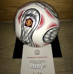 MUFC Hologram COA #36889 Certified Manchester United 2022/2023 Signed Ball