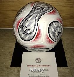 MUFC Hologram COA #36889 Certified Manchester United 2022/2023 Signed Ball
