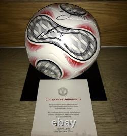 MUFC Hologram COA #36889 Certified Manchester United 2022/2023 Signed Ball