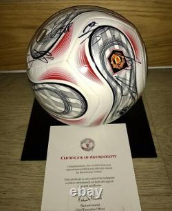 MUFC Hologram COA #36889 Certified Manchester United 2022/2023 Signed Ball
