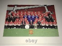 MUFC Issued Manchester United 2008 Champions League Winners Squad Signed Shirt