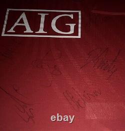 MUFC Issued Manchester United 2008 Champions League Winners Squad Signed Shirt