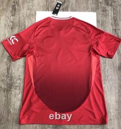 MUFC Numbered MU040916 COA Manchester United 2024/2025 Squad Signed Shirt