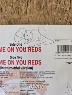 Man Utd Signed 7 Single From 1993/94 Season Squad Signatures. Manchester United