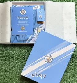 Manchester City Squad Signed 25/26 Home Shirt with OFFICIAL CLUB COA & GIFT BOX