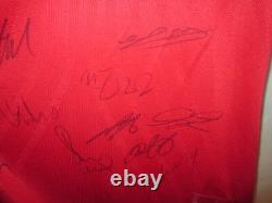 Manchester United 07-08 Squad Signed Home Football Shirt & MUFC COA BNWT /5196