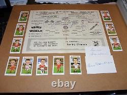 Manchester United 1956-57 Busby Babes Signed Programme Aftal