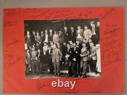 Manchester United 1958-59 Multi-signed Pre Season Squad Picture 2