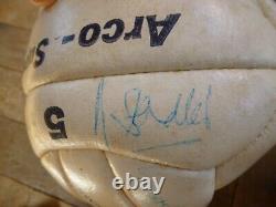 Manchester United 1960s Signed Football Matt Busby Paddy Crerand Tony Dunne