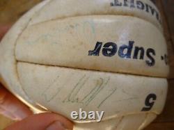 Manchester United 1960s Signed Football Matt Busby Paddy Crerand Tony Dunne