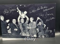 Manchester United 1968 European Cup Final signed x 6 12x8 Photo COA FREE POSTAGE Manchester United 1968 European Cup Final signed x 6 12x8 Photo COA FREE POSTAGE
