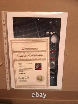 Manchester United 1970s Retro Shirt Signed by Denis Law