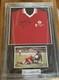 Manchester United 1977 FA Cup Signed Shirt & Photo Framed (3 Signatures)