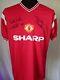 Manchester United 1985 Retro Home Shirt Signed Bryan Robson & Norman Whiteside