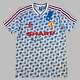 Manchester United 1990 Adidas Originals Away Shirt Gary Neville Signed BNWT