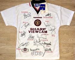 Manchester United 1997 Premier League Winners Squad Signed Shirt (Inc. Cantona)