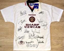 Manchester United 1997 Premier League Winners Squad Signed Shirt (Inc. Cantona)