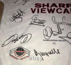 Manchester United 1997 Premier League Winners Squad Signed Shirt (Inc. Cantona)