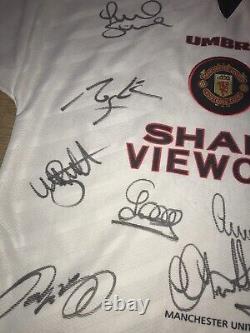 Manchester United 1997 Premier League Winners Squad Signed Shirt (Inc. Cantona)