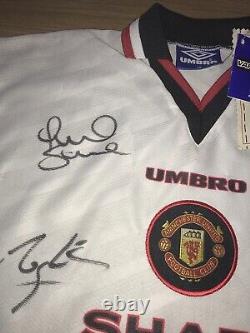 Manchester United 1997 Premier League Winners Squad Signed Shirt (Inc. Cantona)