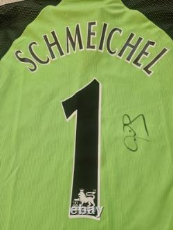 Manchester United 1998/99 Goalkeeper Shirt Signed By Peter Schmeichel