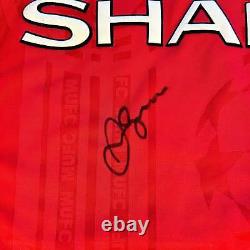 Manchester United 1999 European Home Shirt 2 Star Beckham Signed