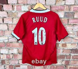 Manchester United 2004/2005/2006 04/06 Home Shirt Signed Ruud Van Nistelrooy