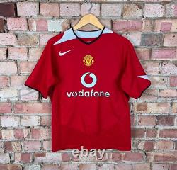 Manchester United 2004/2005/2006 04/06 Home Shirt Signed Ruud Van Nistelrooy