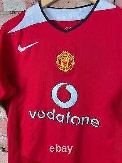 Manchester United 2004/2005/2006 04/06 Home Shirt Signed Ruud Van Nistelrooy