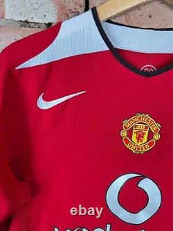 Manchester United 2004/2005/2006 04/06 Home Shirt Signed Ruud Van Nistelrooy