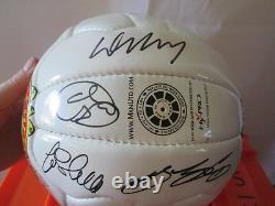 Manchester United 2005-2006 Squad Signed Football with club COA Rooney