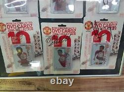 Manchester United 2005-2006 Squad signed DVD Cardz. Cards. Ronaldo. Rare