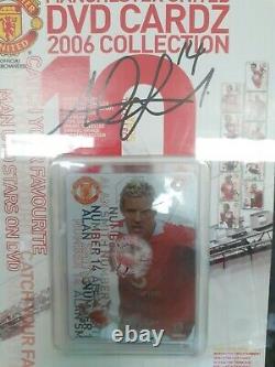 Manchester United 2005-2006 Squad signed DVD Cardz. Cards. Ronaldo. Rare