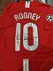 Manchester United 2008 Shirt Signed By England To Goalscorer Wayne Rooney