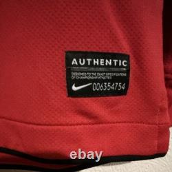 Manchester United 2010-11 Match Issue Signed Champions League Home Shirt Nani 17
