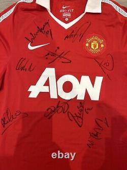 Manchester United 2010/11 Signed Shirt