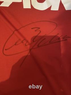 Manchester United 2011/2012 Signed Patrice Evra Home Shirt New With Tags