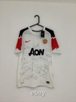 Manchester United 2011 Title Winning Team Shirt Signed Bnwt @hc#1a