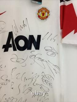Manchester United 2011 Title Winning Team Shirt Signed Bnwt @hc#1a