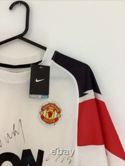 Manchester United 2011 Title Winning Team Shirt Signed Bnwt @hc#1a